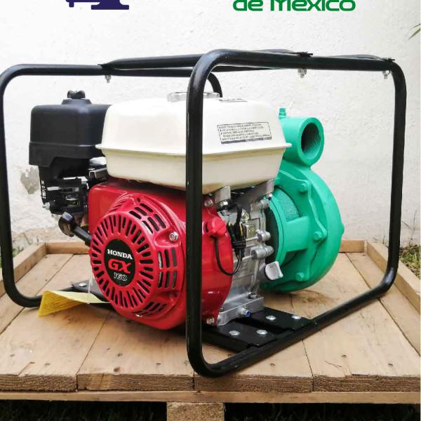MOTOBOMBA GASOLINA WDM ALTA PRESION HIERRO 2